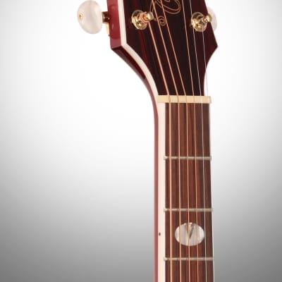 Takamine GN75CE Acoustic-Electric Guitar, Wine Red image 7