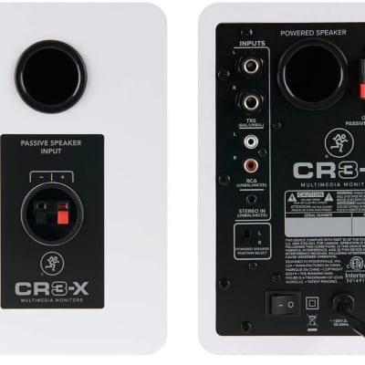 Mackie - CR3-X - Multimedia Monitors - 3" - White (Pair) image 5