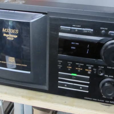 Rare Sony ES Series  CDP-M333ES 400 Audio Disc Mega Changer -  Serviced  - Optical Out - Lots O' PIX image 6