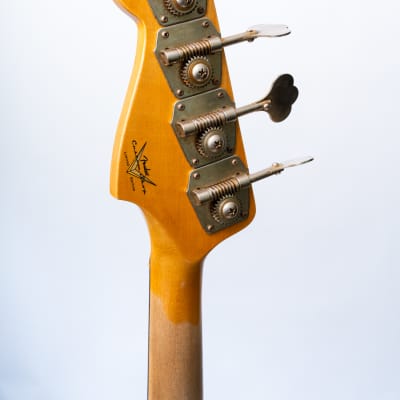 Fender Custom Shop '64 Jazz Bass Journeyman Relic - Super Faded Aged Tahitian Coral image 9