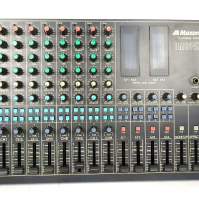 Maxon RM-804X アナログミキサー 「NCNR」 Maxon RM 804 X 8 Channel Mixer RARE! - FREE Shipping! | Reverb