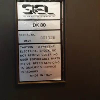 Siel DK 80 image 15