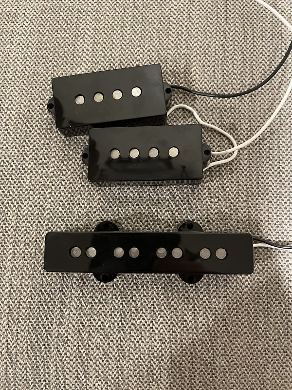 fender mustang pj bass pickups 2020 black Reverb