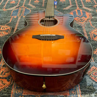 (MINT) Ovation Applause E-Acoustic Guitar Wood Classics AEJ96-1 Jumbo Cut Electro image 3