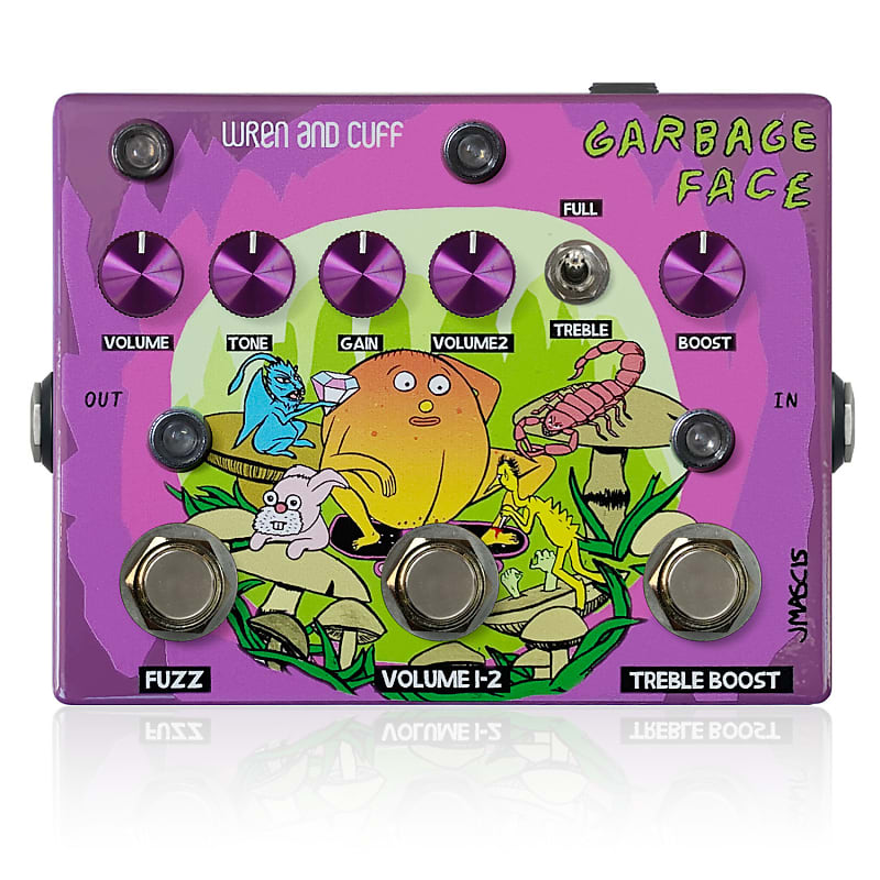 Wren and Cuff J Mascis Garbage Face Fuzz Effects Pedal