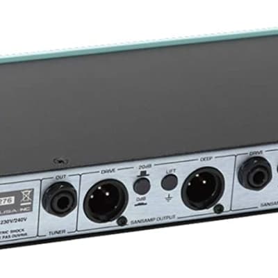 Tech 21 GED-2112 Geddy Lee SansAmp Rackmount Bass Preamp w/ Effects Loop |  Reverb