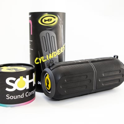 Soho Sounds Cylinders Wireless Bluetooth speakers Black image 7