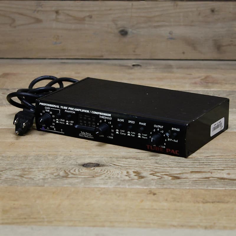 ART Tube PAC Tube Preamplifier / Compressor TubePAC Preamp Reverb