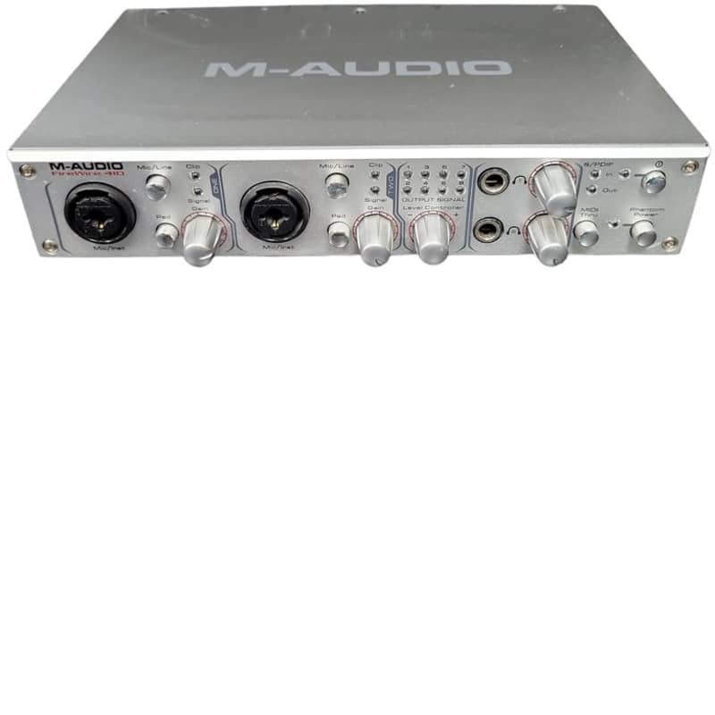 2024正規激安エムオーディオ M-AUDIO FireWire 410 オーディオインターフェース 24Bit 96kHz 超高音質! DTM DAW 宅録 PC REC等に最適 4in/10out オーディオインターフェース