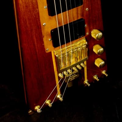Warwick Nobby Meidel Guitar  1983 Natural. EXTREMELY RARE. Only 30 built. 15 Remain.  Headless. image 3