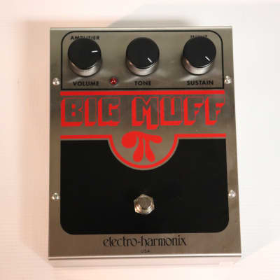 Electro-Harmonix Big Muff Pi Distortion / Sustainer Silver / Black / Red image 1