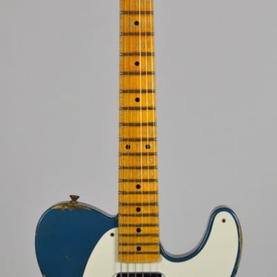Fender Custom Shop Limited Edition '58 Telecaster - Heavy Relic, Aged Lake Placid Blue image 3
