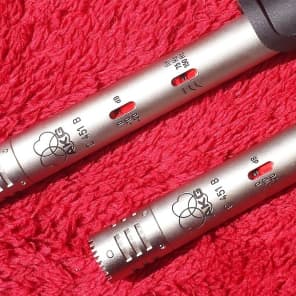 AKG C 451 B Matched Stereo Pair Silver