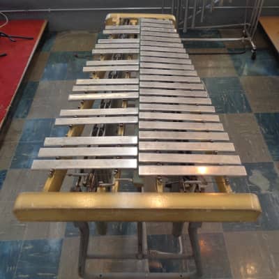 Used Deagan 3 Octave Vibraphone w/Foot Damper, Stand, and Locking Wheels image 3