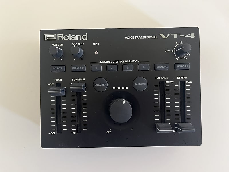 Roland VT-4 Voice Transformer 2018 - Black | Reverb