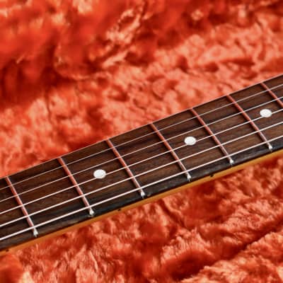 1997 Fender Japan O-Serial JM66 ’62 Reissue Jazzmaster Lake Placid Blue w/Matching Headstock CIJ Offset image 23