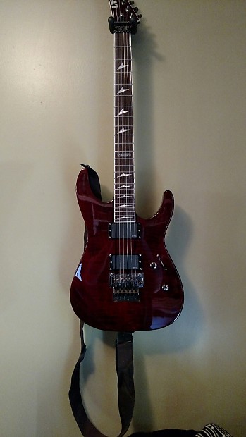 ESP LTD M 300 FM with case