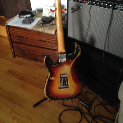 Fender Stratocaster 02/Nov/63 Sunburst, Replacement decal image 2