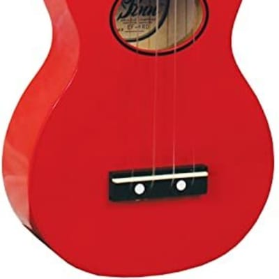 Eddy Finn Red Minnow Ukulele with Bag EF-MN-RD for sale