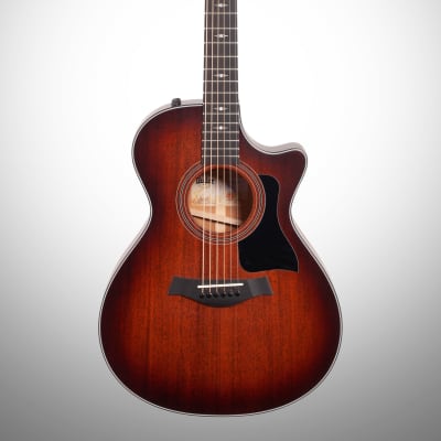 Taylor 322ce Grand Concert Acoustic-Electric Guitar, Shaded Edge Burst image 2