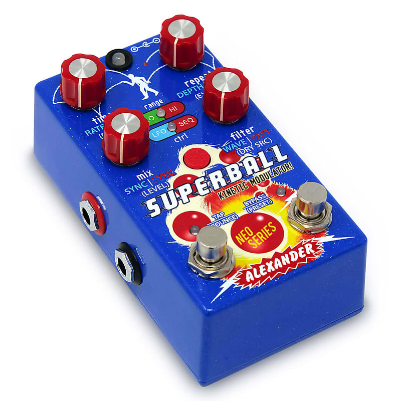 ギター ALEXANDER SUPERBALL Alexander Pedals Superball Kinetic Modulator | Reverb Canada
