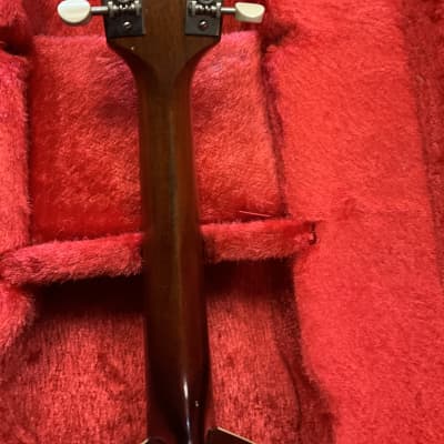 GIBSON ALRITE MANDOLIN MADE IN USA 1917 STYLE D NO.435  IN EXCELLENT CONDITION WITH ORIGINAL HARD CASE AND KEY. image 12