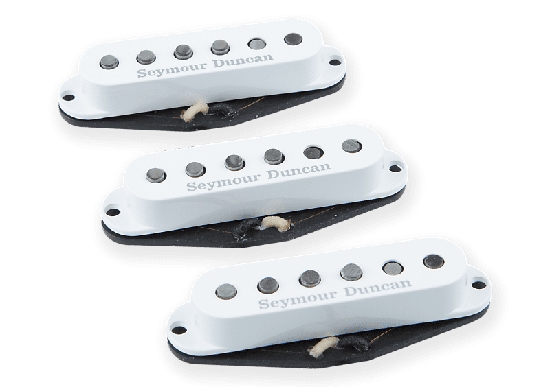 Seymour Duncan SSL-1 Vintage Staggered for Strat Calibrated Set White image 1