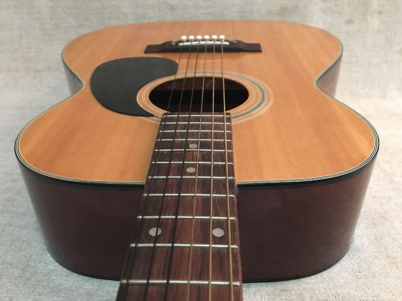 Maya F301 Acoustic Guitar 1970's Natural | Reverb