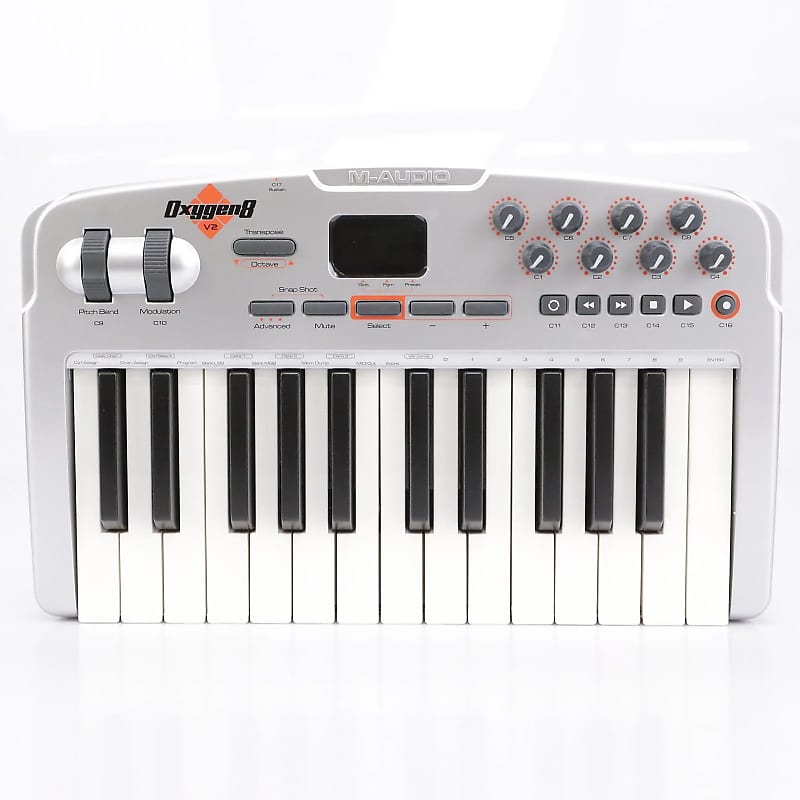 M-Audio Oxygen 8 V2 25-Key MIDI Keyboard Controller image 1