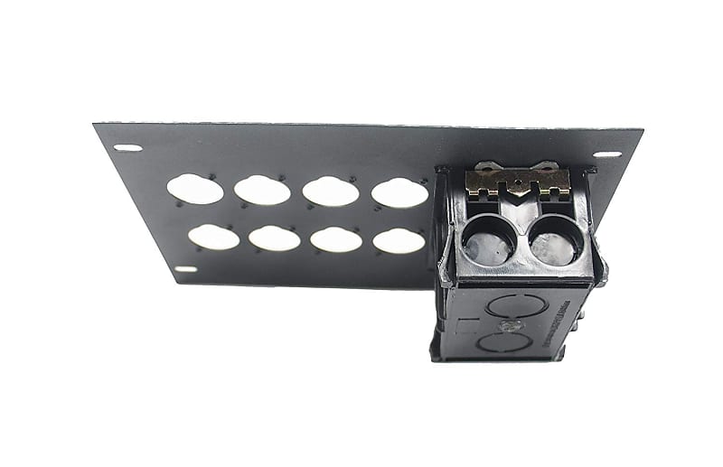 Elite Core FBL-PLATE-8+AC Plate for FBL Floor Box With AC Duplex - no connectors image 1