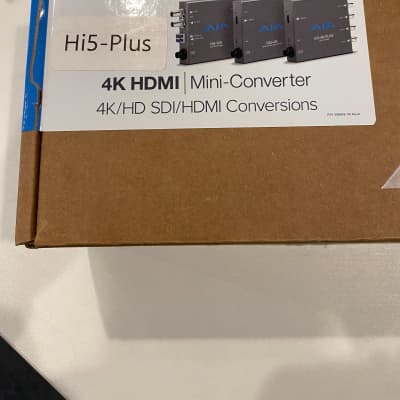 AJA Video Systems HB-T-SDI HDBaseT Mini-Converter - New in Box