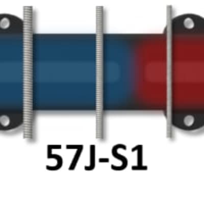Bartolini 57J-SB1 J-Bass 5-String American Std. Original Dual In-Line Coil Short Bridge Pickup image 2