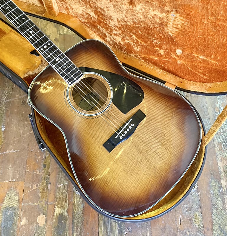 Yamaha FG-465 Sunburst original vintage deluxe | Reverb