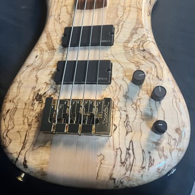 Spector NS-4 - USA Custom Shop - Spalted Maple - Authorized Dealer image 2