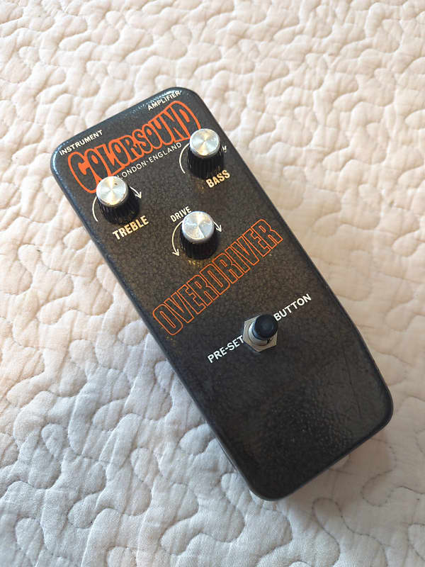 Colorsound Overdriver early 1970's | Reverb