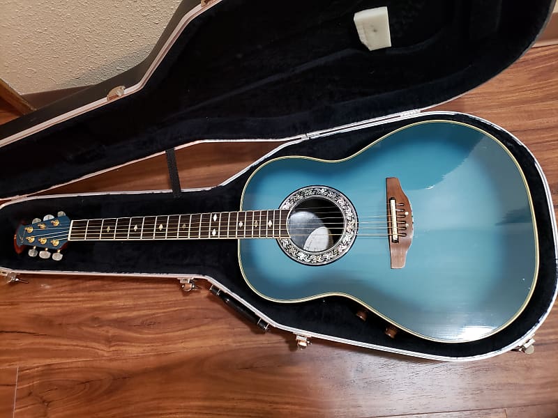 Ovation Vintage 1982-8 Collector Series 1982 Blue Burst | Reverb