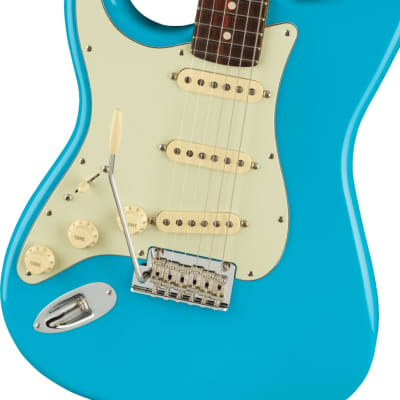 Fender American Professional II Lefty Stratocaster Rosewood Board Miami Blue image 6