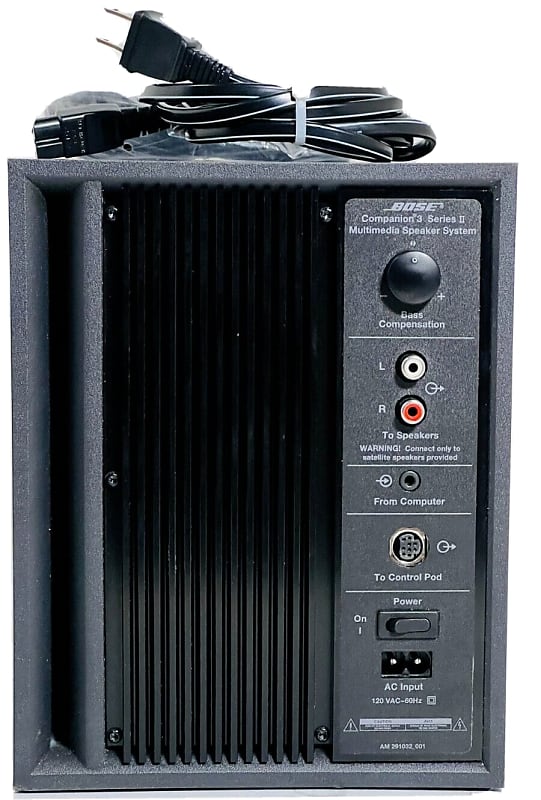 Bose Companion 3 Series II Multimedia Speakers -17493 (One)