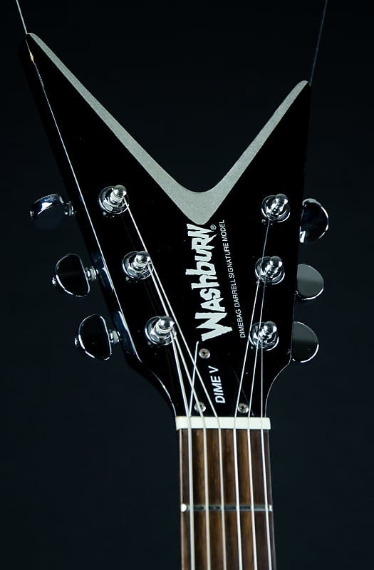 Used Washburn Dimebag Darrell Dime V Signature Guitar, Black