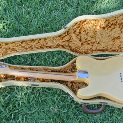 Fender NAMM SHOW Custom Shop Thinline Telecaster or Tele CC Electric Guitar 2005 Butterscotch image 4