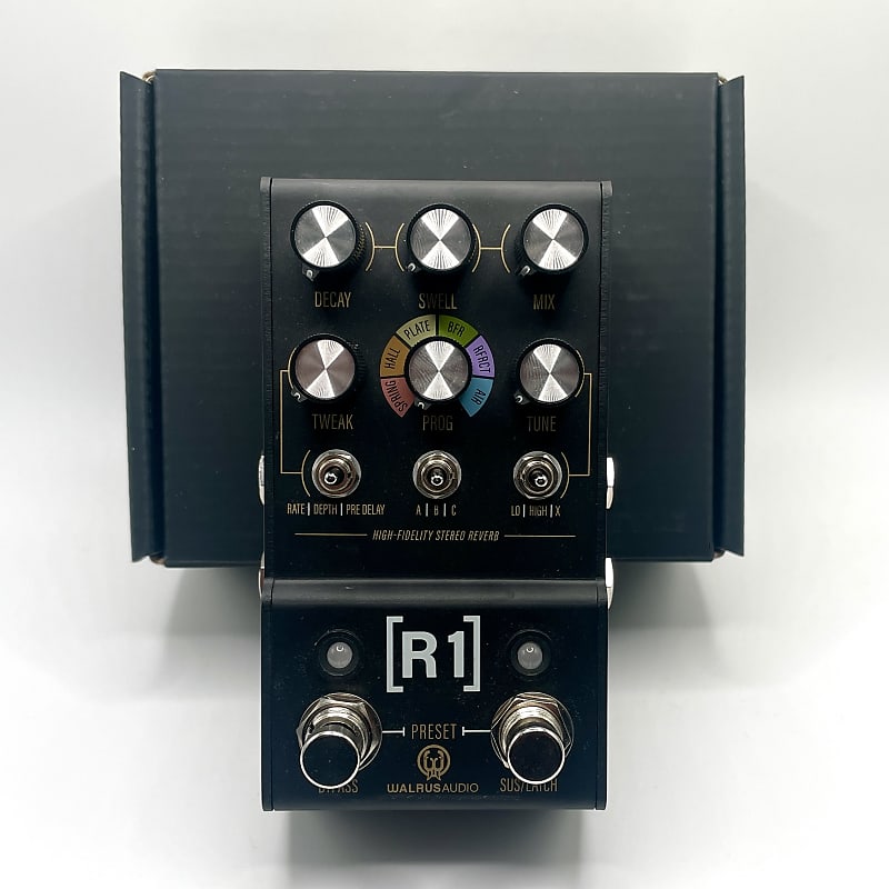 Walrus Audio Mako R1 High-Fidelity Reverb 2021 - Black | Reverb