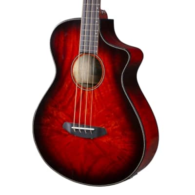Pursuit Exotic S Concert Sunset Burst Bass CE Myrtlewood-Myrtlewood image 4