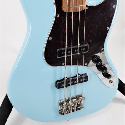 Fender Vintera 60s Jazz Bass Daphne Blue Ser#MX19074729 image 4