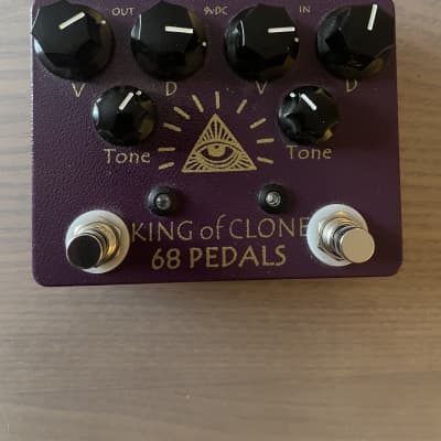 68 Pedals King of Clone Mini Overdrive Boost Distortion Pedal | Reverb