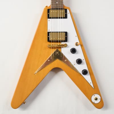 Epiphone 1958 Korina Flying V Electric Guitar - Natural | Reverb Epiphone 1958 Korina Flying V Electric Guitar - Natural | Reverb