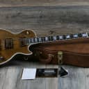 Unplayed and RARE! Gibson Custom Shop Les Paul Custom Heartwood  2018 Rust Gloss +OHSC and COA Ebony