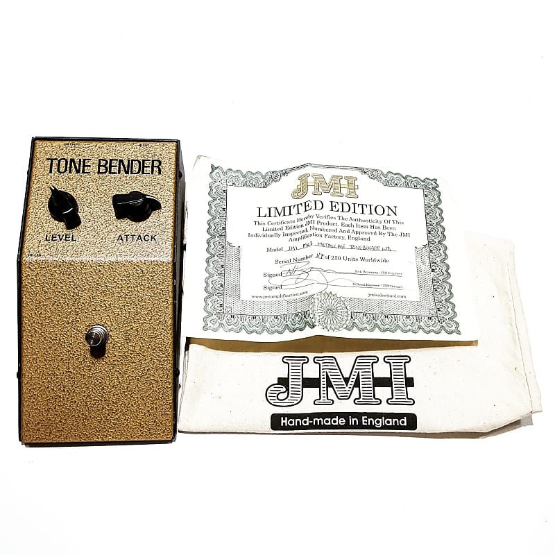 ギター jerms tone bender mark1 MKI Supreme - Tonebender MK1 germanium fuzz | blue colander
