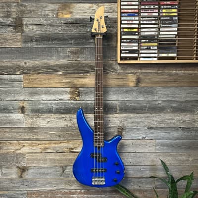 (17152) Yamaha RBX170 4-String Bass Guitar 2010s - Metallic Blue image 2