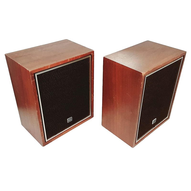 Ross Systems 1960s Vintage Bookshelf Speakers Wood Made In | Reverb UK