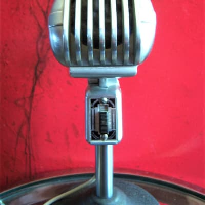 TURNER（ターナー）33D Microphone ダイナミックマイクロフォン Turner 33D Dynamic Microphone + Art Deco base Rare Vintage